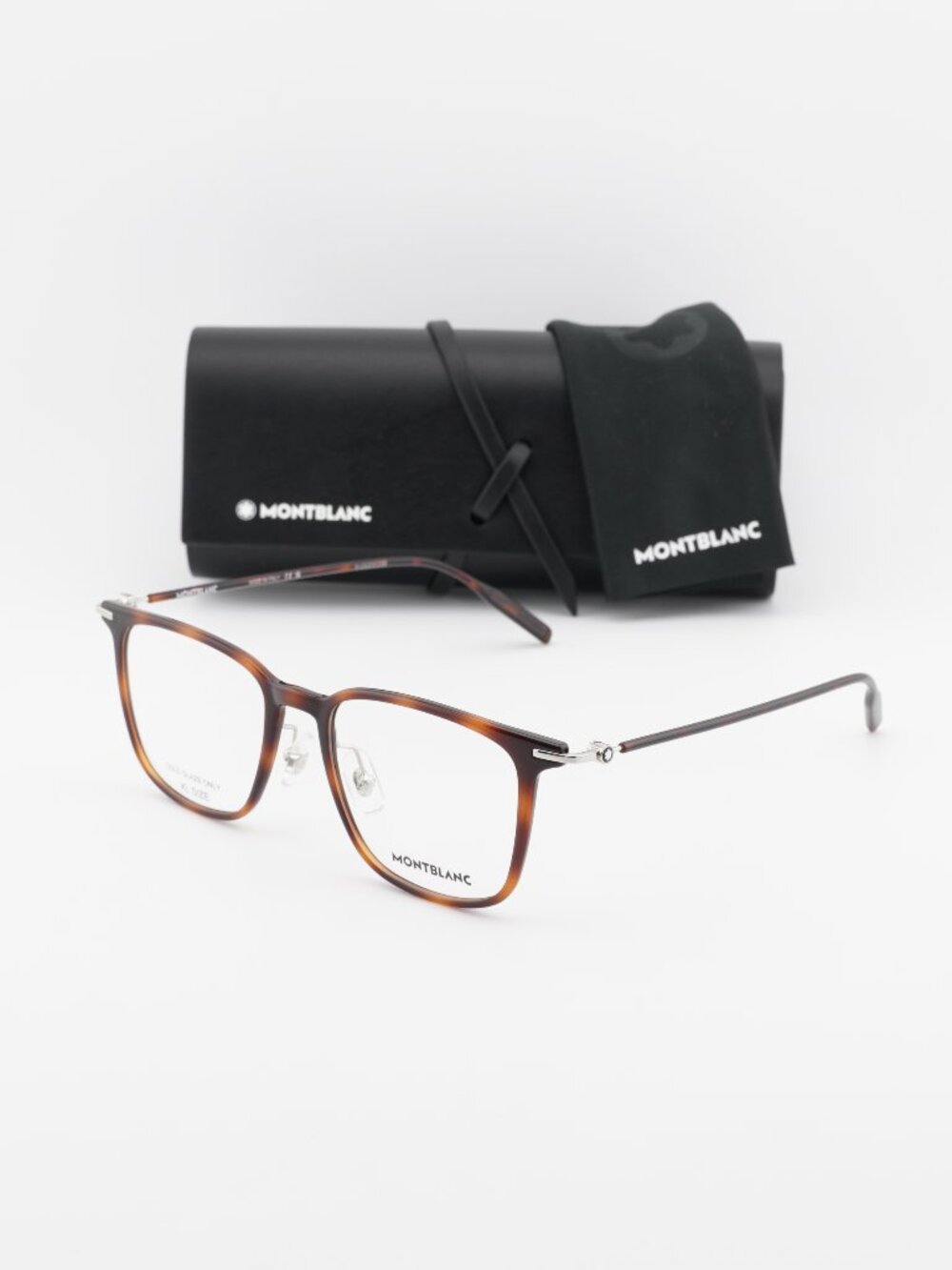 Montblanc MB0354O 004 Square Eyeglasses 52mm – Havana